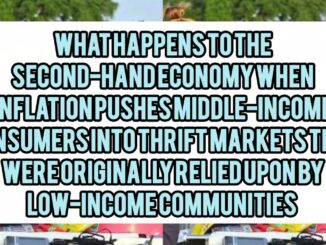 What Happens To The Second-Hand Economy When Inflation Pushes Middle-Income Consumers Into Thrift Markets That Were Originally Relied Upon By Low-Income Communities