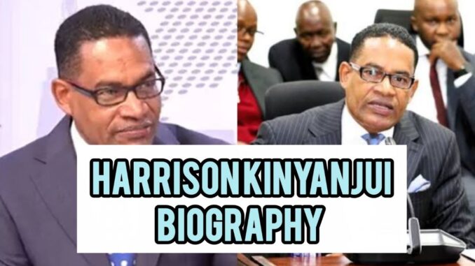 Harrison Kinyanjui Biography
