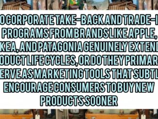 Do Corporate Take-Back And Trade-In Programs From Brands Like Apple, IKEA, And Patagonia Genuinely Extend Product Life Cycles, Or Do They Primarily Serve As Marketing Tools That Subtly Encourage Consumers To Buy New Products Sooner