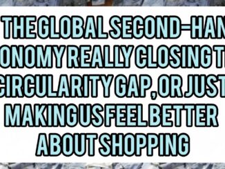 Is The Global Second-Hand Economy Really Closing The Circularity Gap, Or Just Making Us Feel Better About Shopping